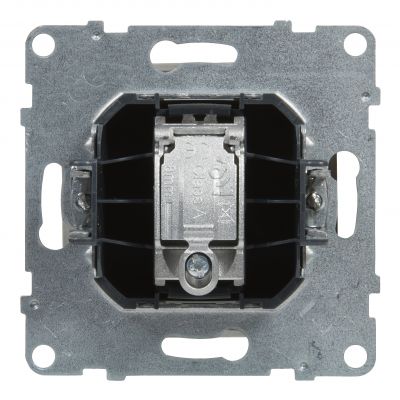 Suno Gniazdo Antenowe Tv Typ &Quot;F&Quot; 1.5 Db + Rj45 Kat 6 Utp Czarny 721462 721163 LEGRAND (721163)